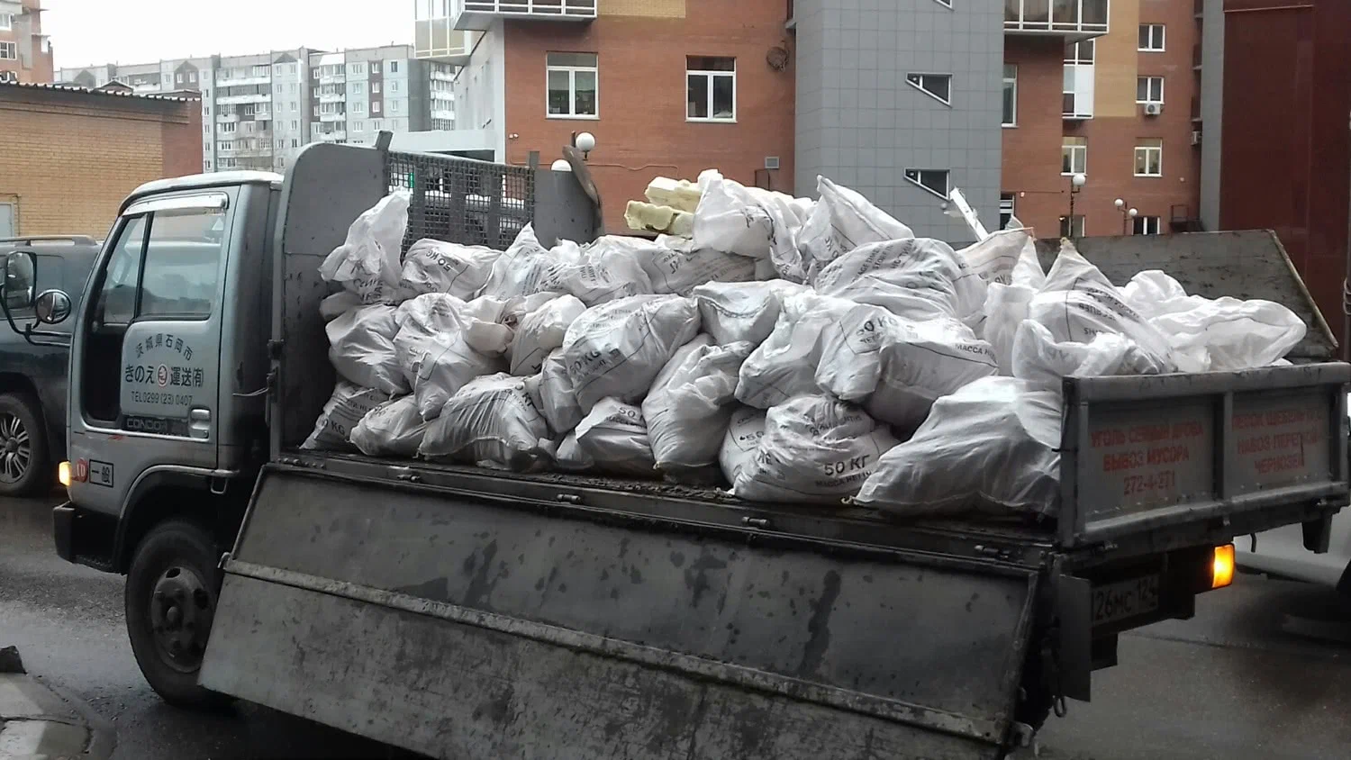 Вывоз строительного мусора в Ижевске в октябре