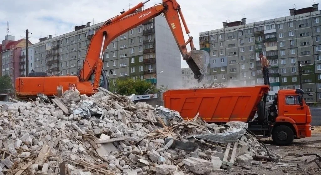 Профессиональный вывоз строительного мусора в Ижевске в октябре