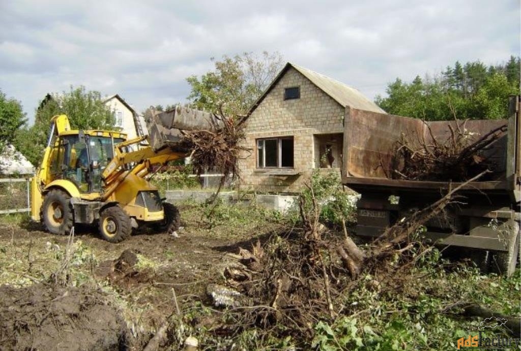 Уборка участков от мусора любой сложности в Ижевске в октябре